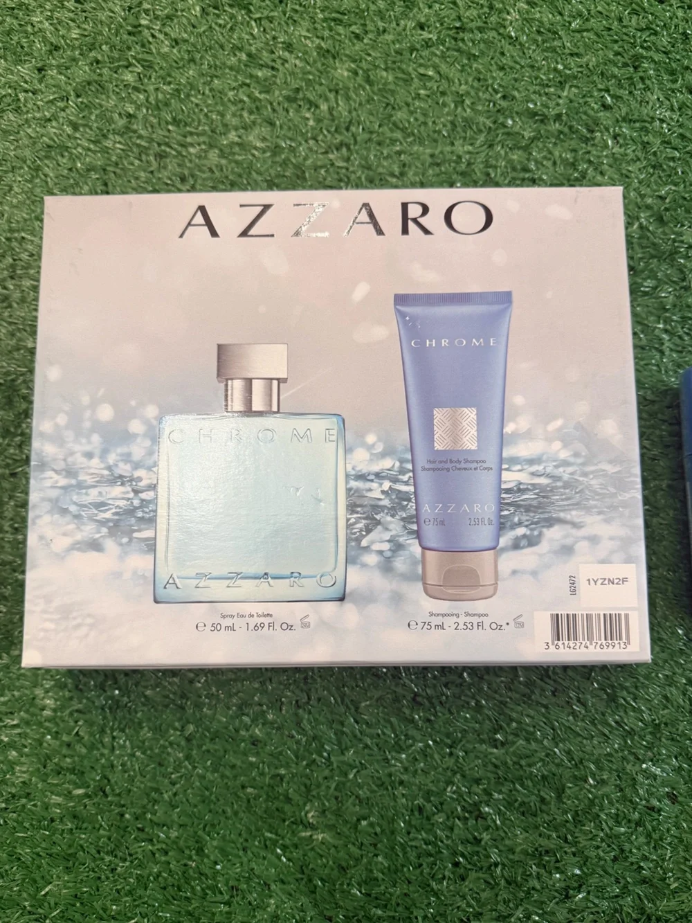 Azzaro Chrome Men’s 3-Piece Gift Set – Classic Fresh Fragrance